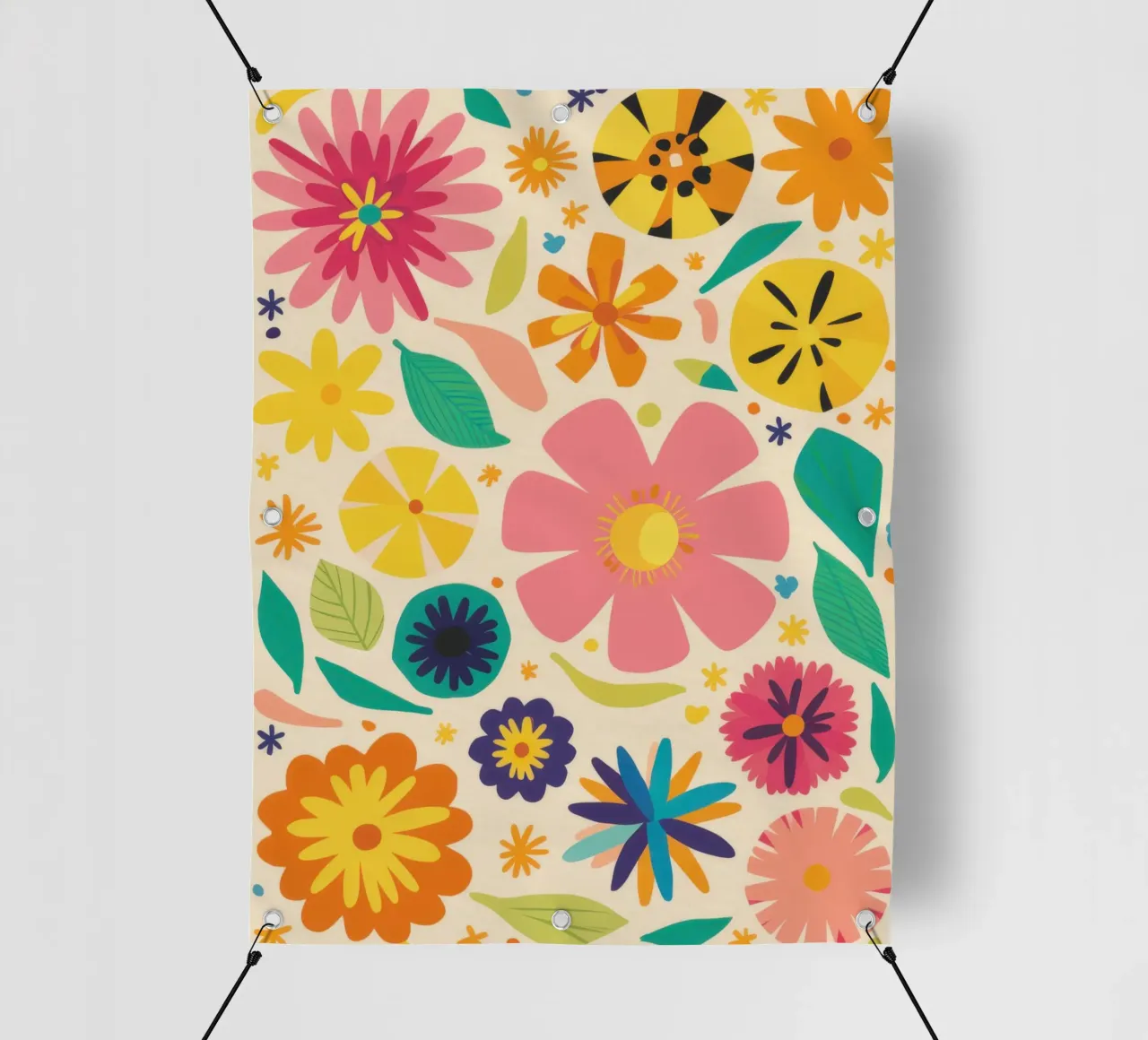 Sinfonia di colori efflorescenti telo in pvc da Selene Shade