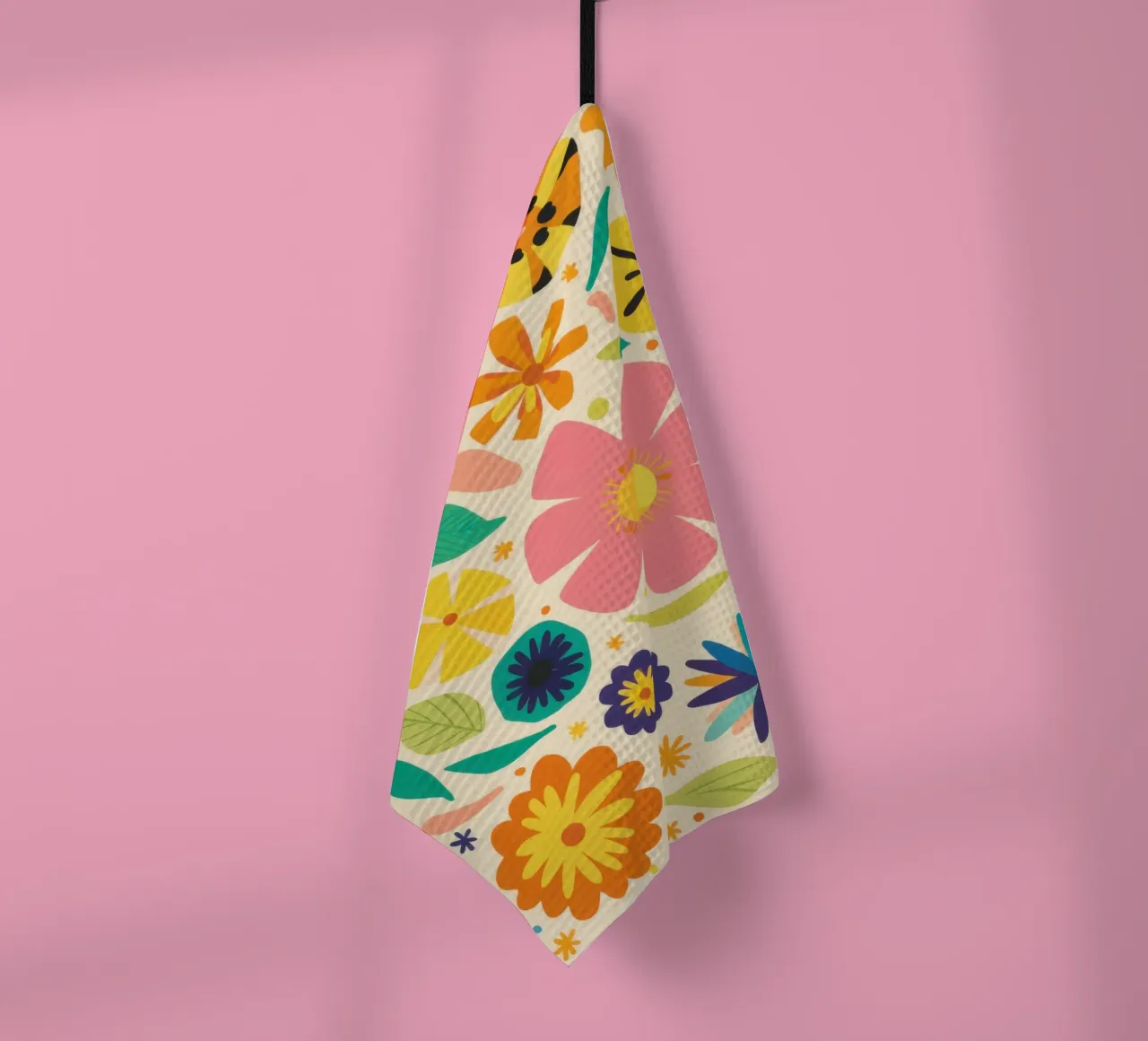 Sinfonia di colori efflorescenti canovaccio da cucina da Selene Shade