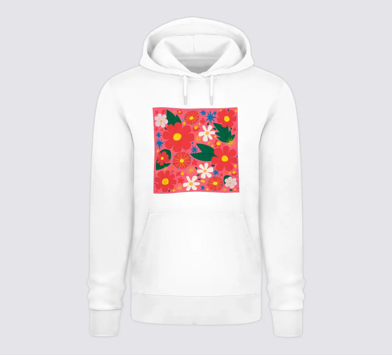 Pop Art Petal Power felpa con cappuccio da Trace Brush