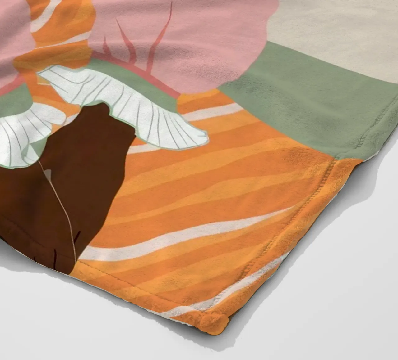 Un tenero abbraccio coperta in pile da Thistle Bloom