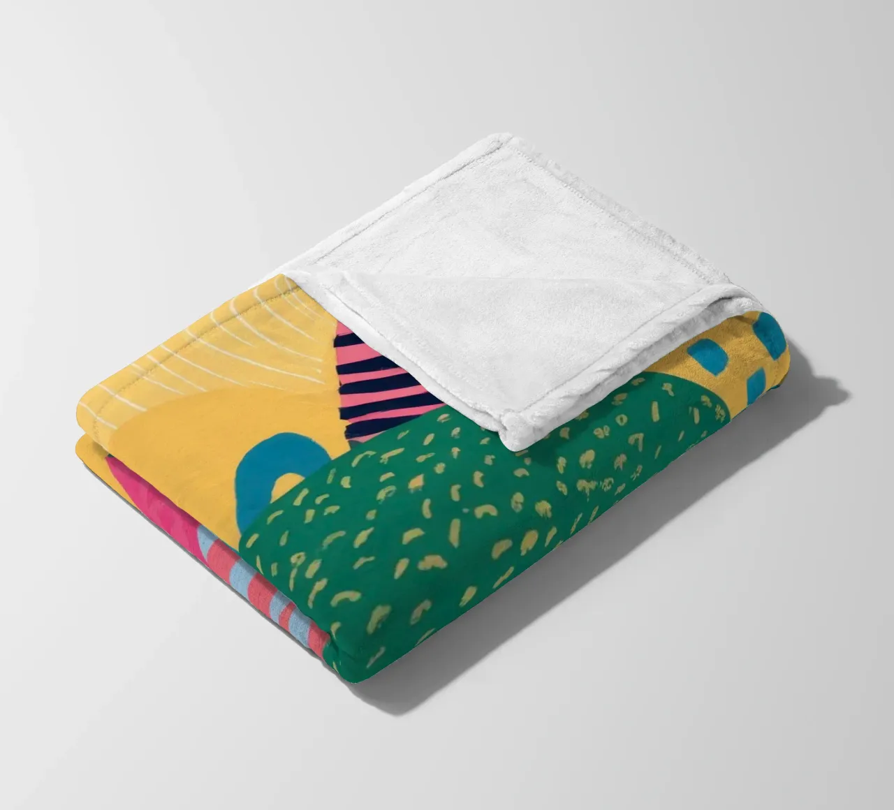 Colline caleidoscopiche coperta in pile da Selene Shade