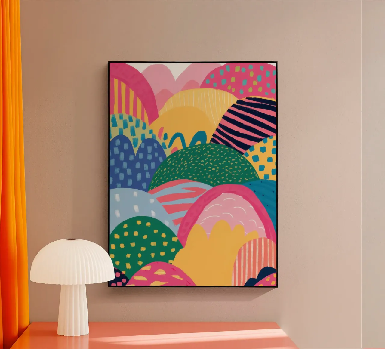 Colline caleidoscopiche plexiglass da Selene Shade