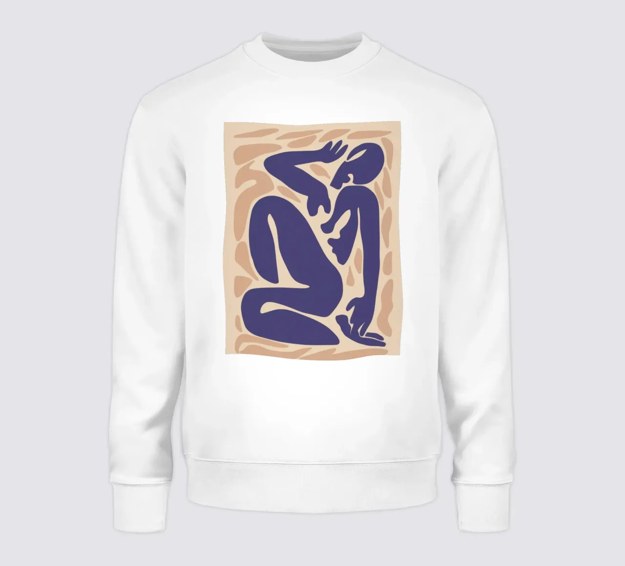 Azure Body Repose Sweatshirt von Gaia Viesta