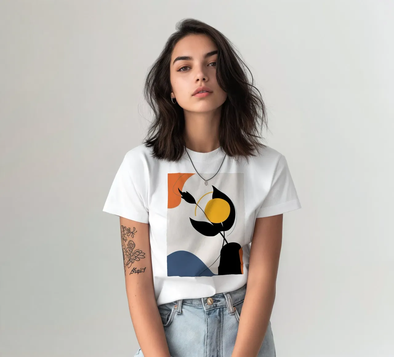 Sole di Mezzanotte Botanica t-shirt da Selene Shade