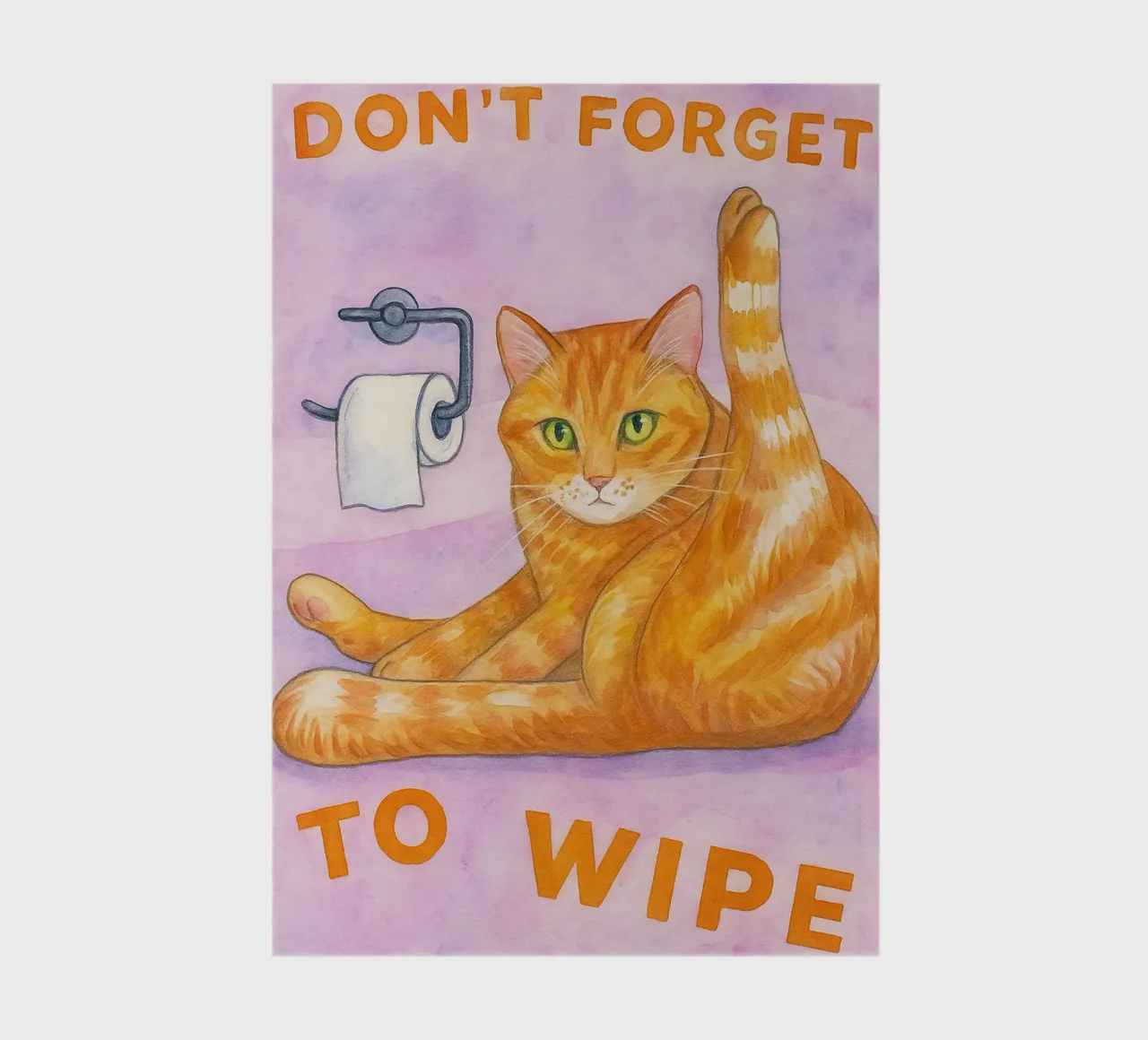 dont forget to wipe cat art drawing notebook by pasadenan
