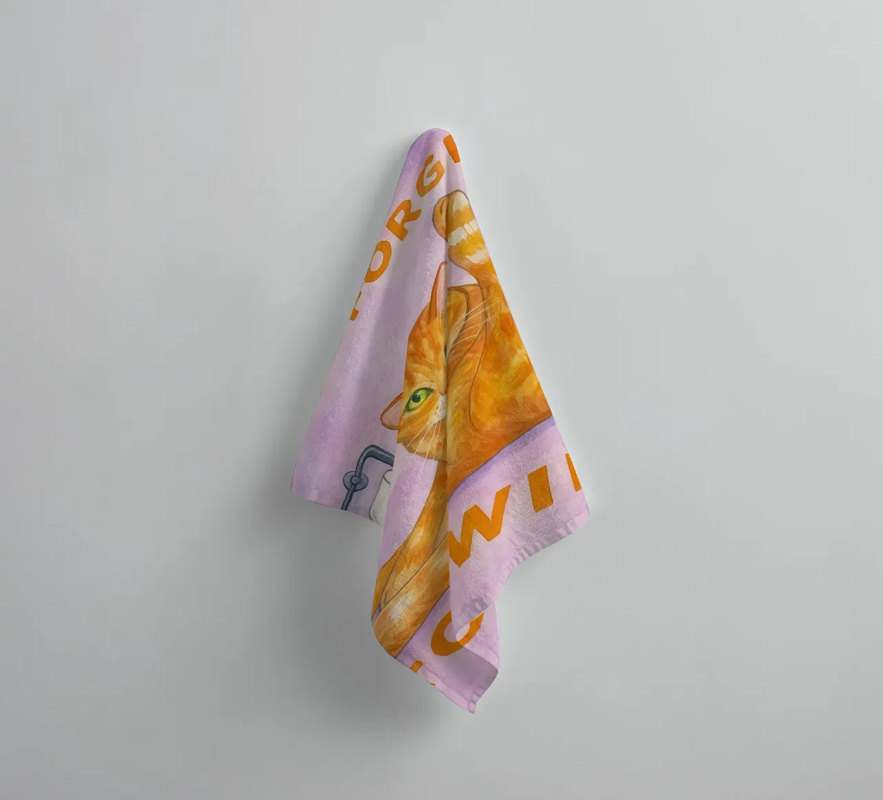 dont forget to wipe cat art drawing towel by pasadenan