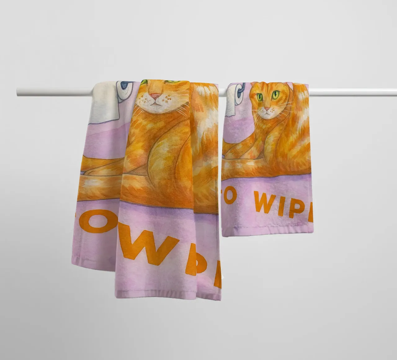 dont forget to wipe cat art drawing towel by pasadenan
