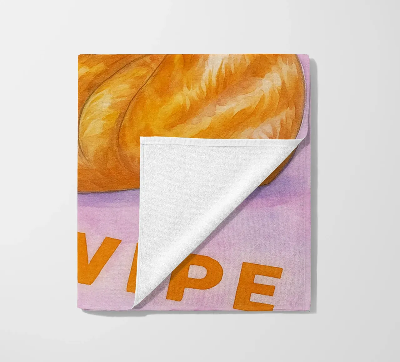 dont forget to wipe cat art drawing beach towel by pasadenan