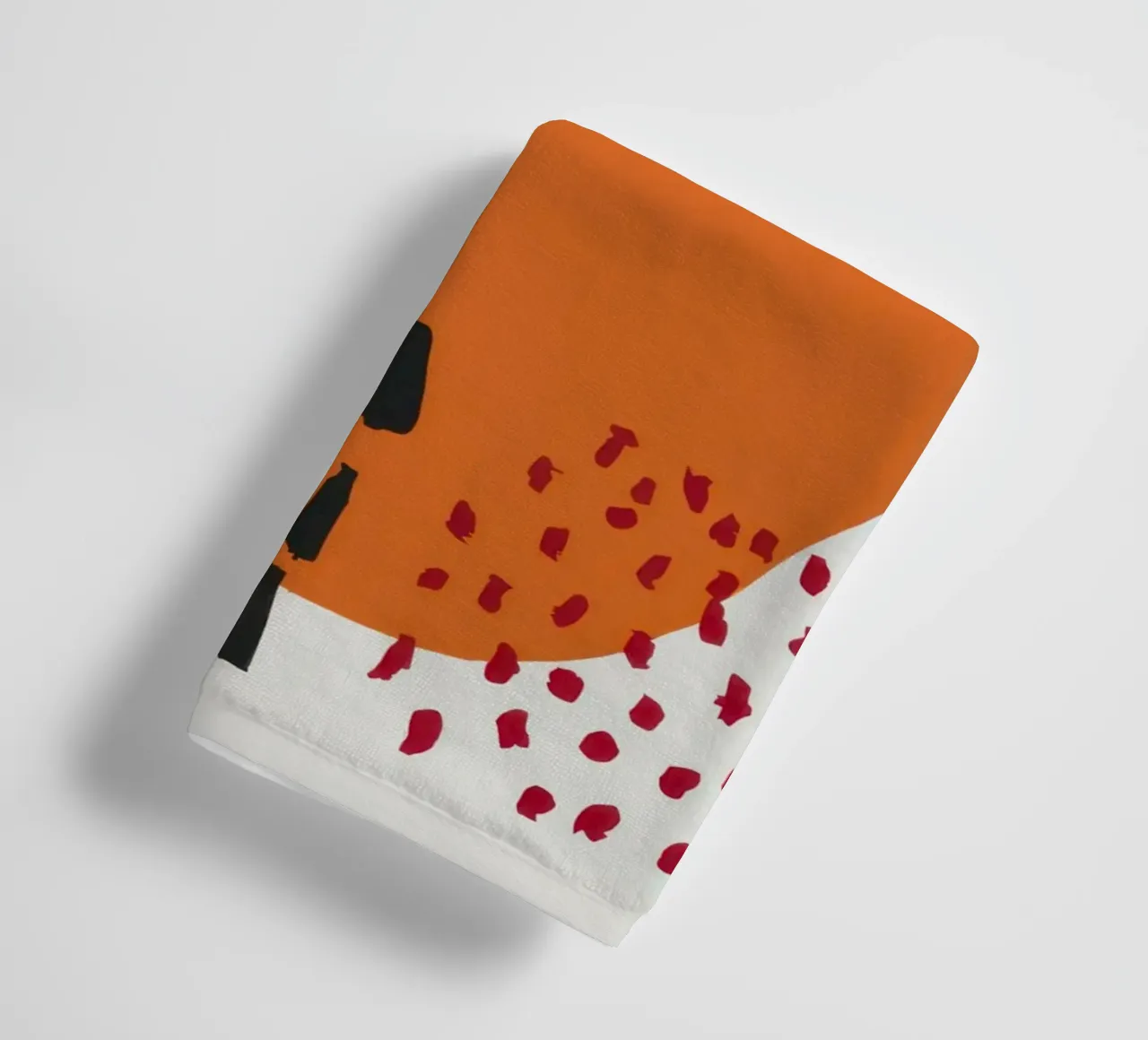 Primal Forms Composition towel by Luna Aura