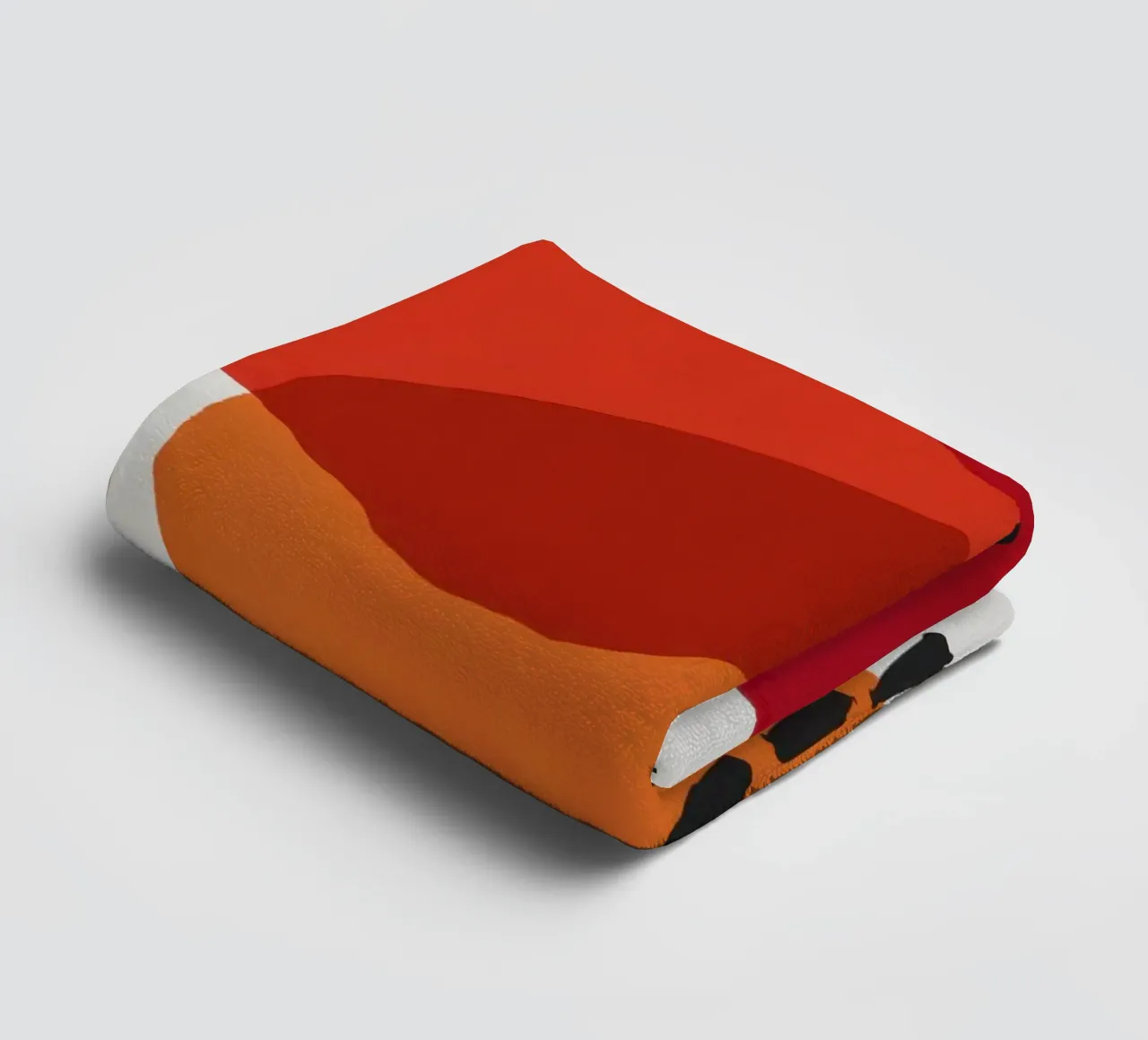 Primal Forms Composition towel by Luna Aura