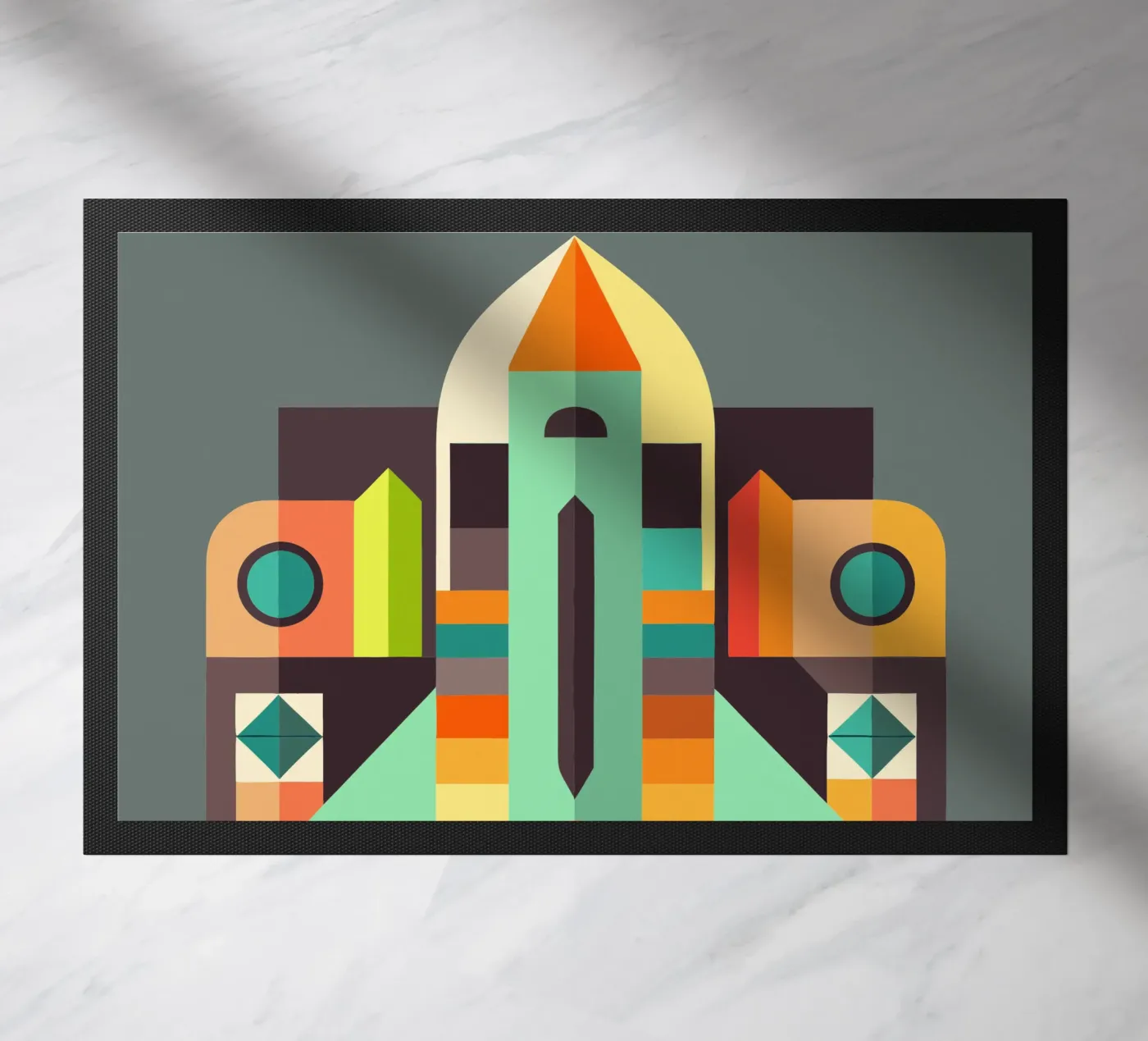 aeroplane vector illustration doormat by Shillas
