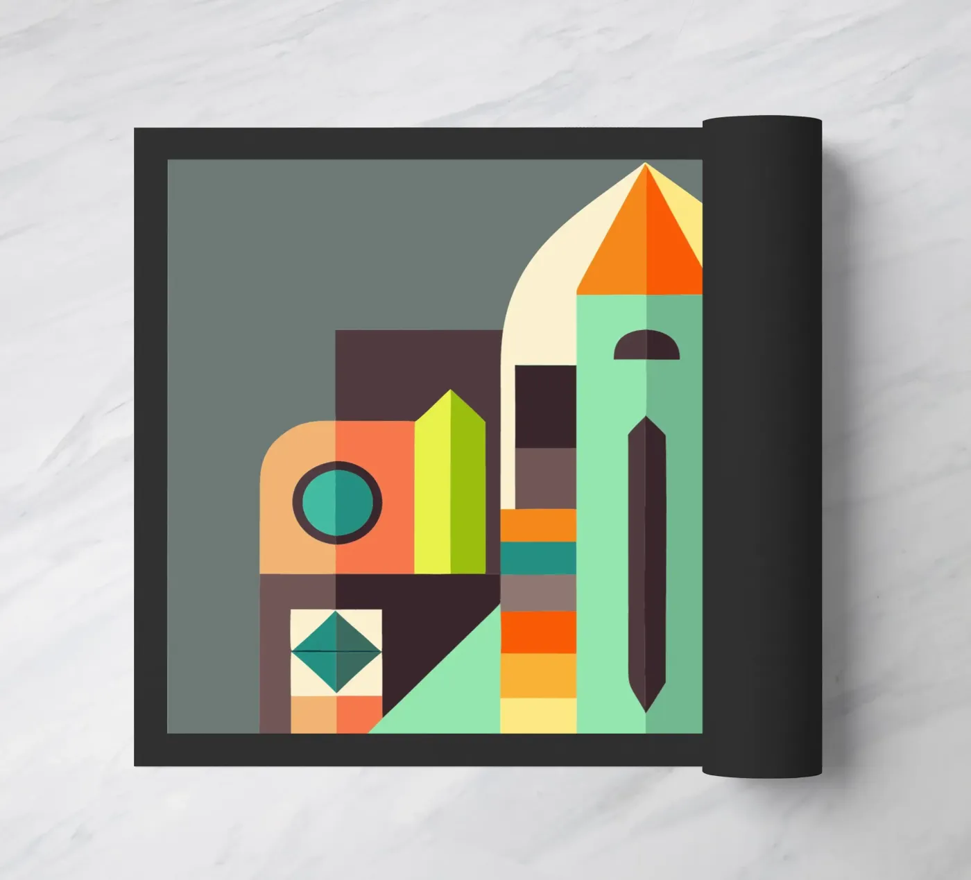 aeroplane vector illustration doormat by Shillas