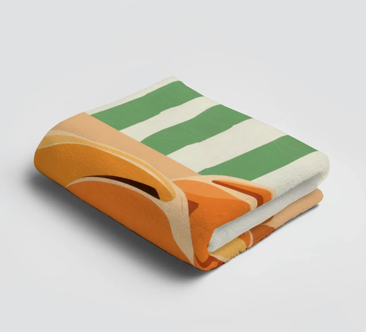 Tranches d'abricots Simplicité serviette de bain de Irish Strokes