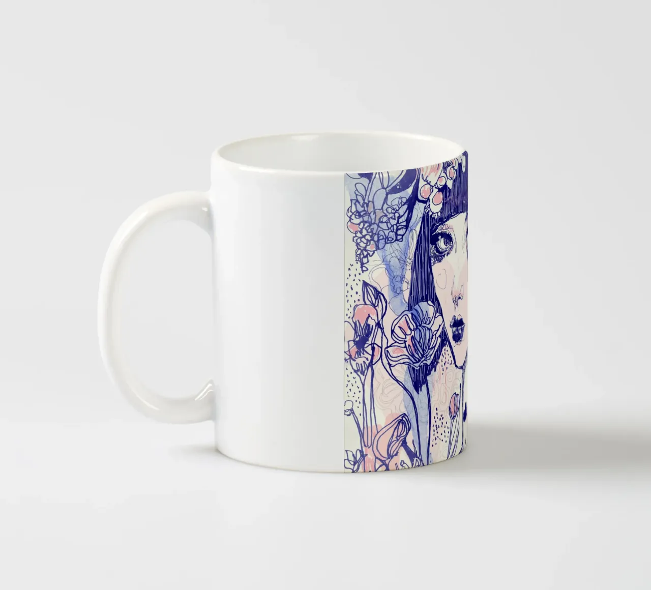 giardino segreto tazza in ceramica da Giulio Iurissevich