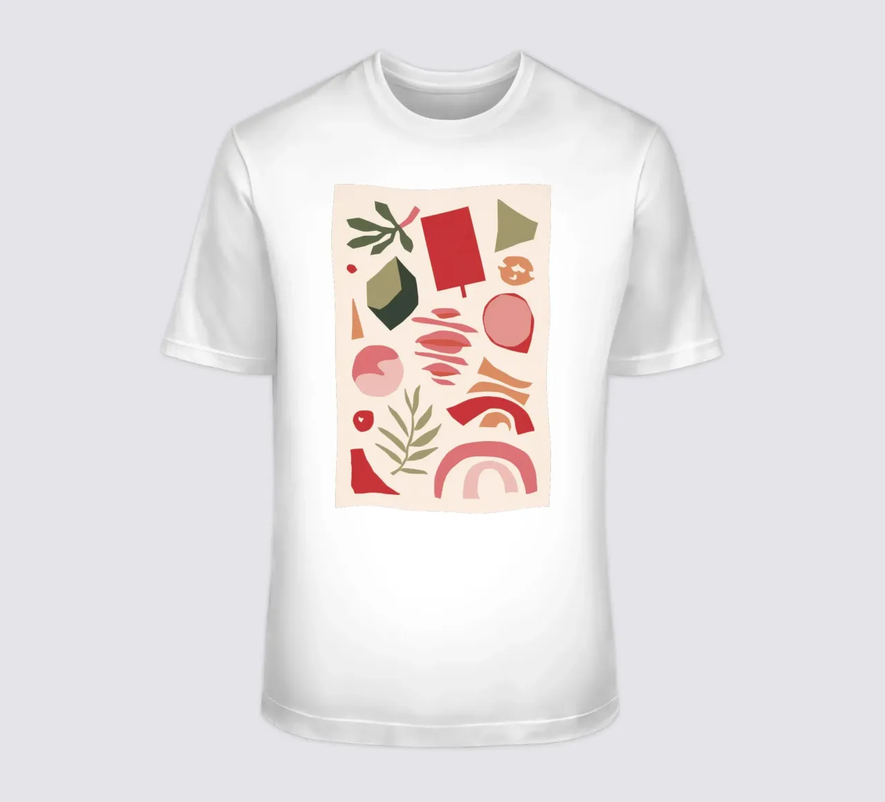 Deconstructed Earthly Forms t-shirt by Selene Shade