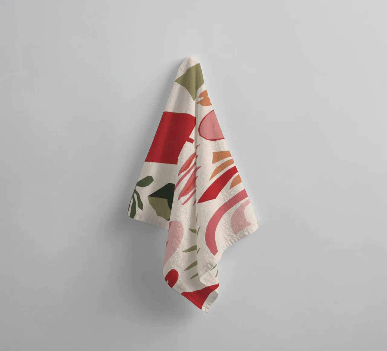 Deconstructed Earthly Forms towel by Selene Shade