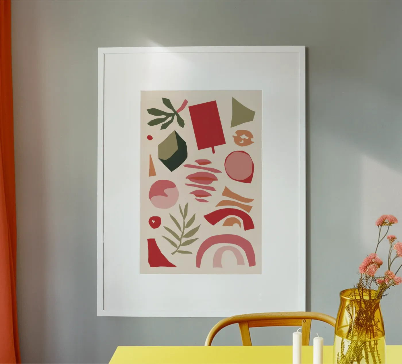 Deconstructed Earthly Forms poster van Selene Shade