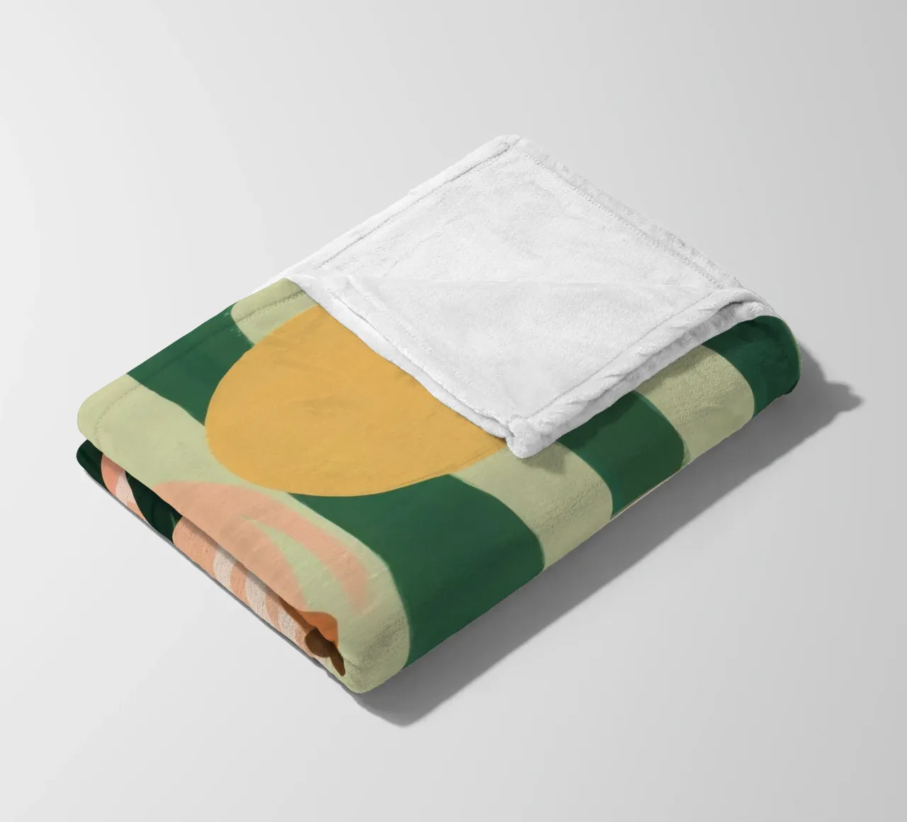 Due donne di profilo coperta in pile da Thistle Bloom