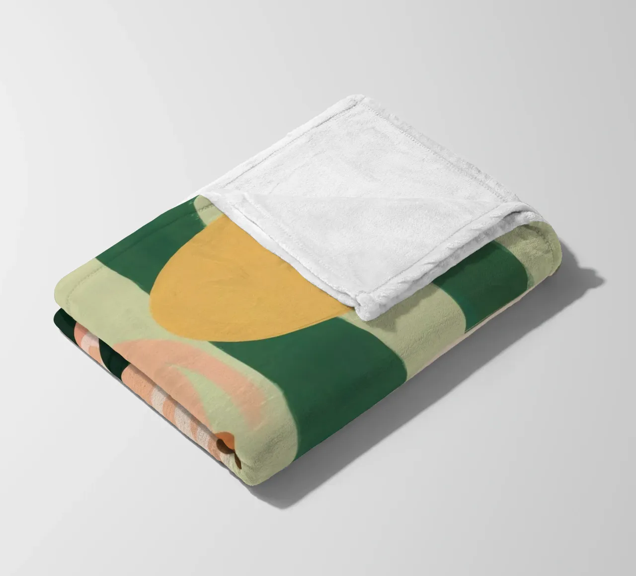 Due donne di profilo coperta in pile da Thistle Bloom