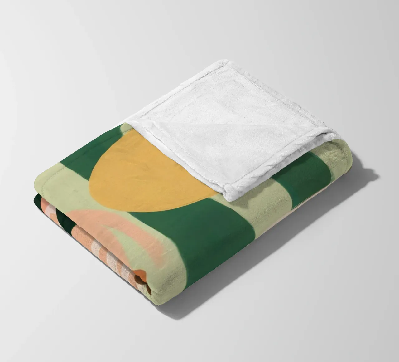 Due donne di profilo coperta in pile da Thistle Bloom