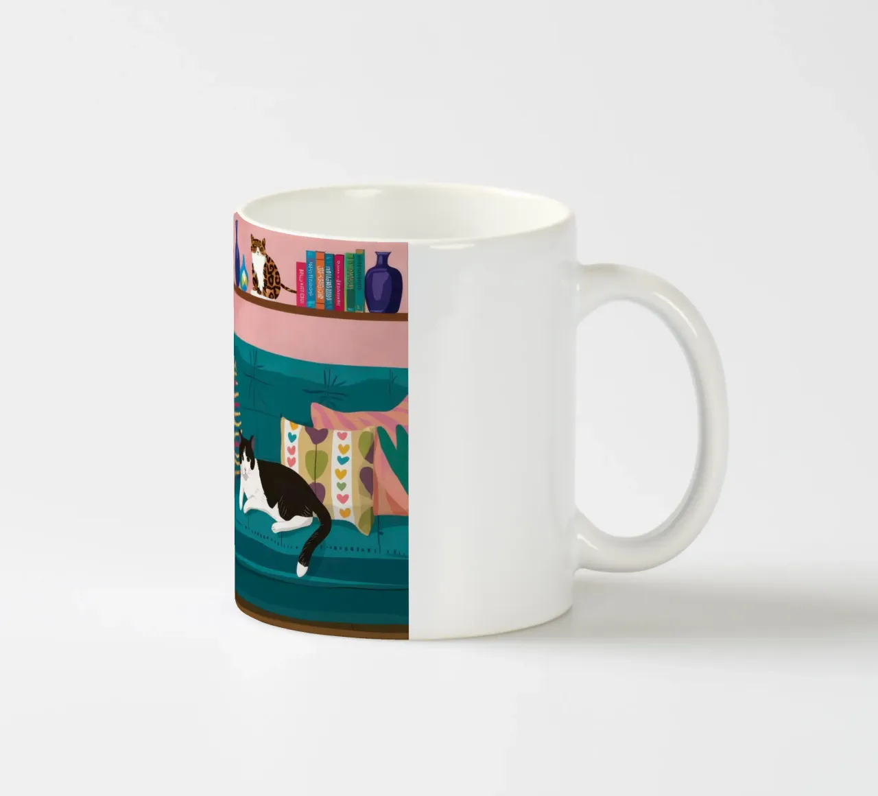 Santuario del sonno di smeraldo tazza in ceramica da Selene Shade