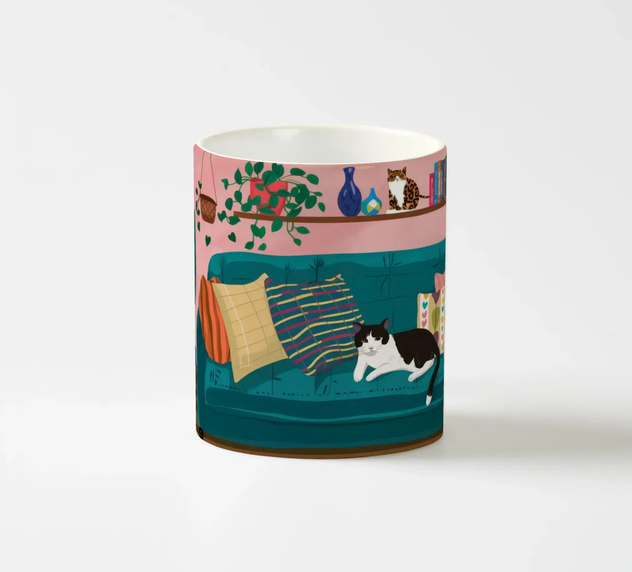 Santuario del sonno di smeraldo tazza in ceramica da Selene Shade