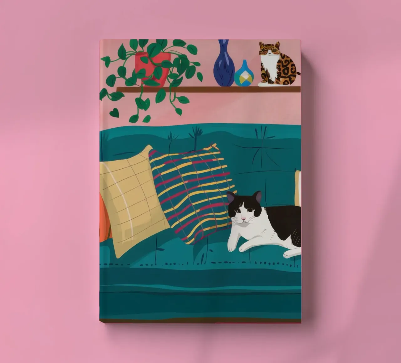 Emerald Slumber Sanctuary notebook by Selene Shade