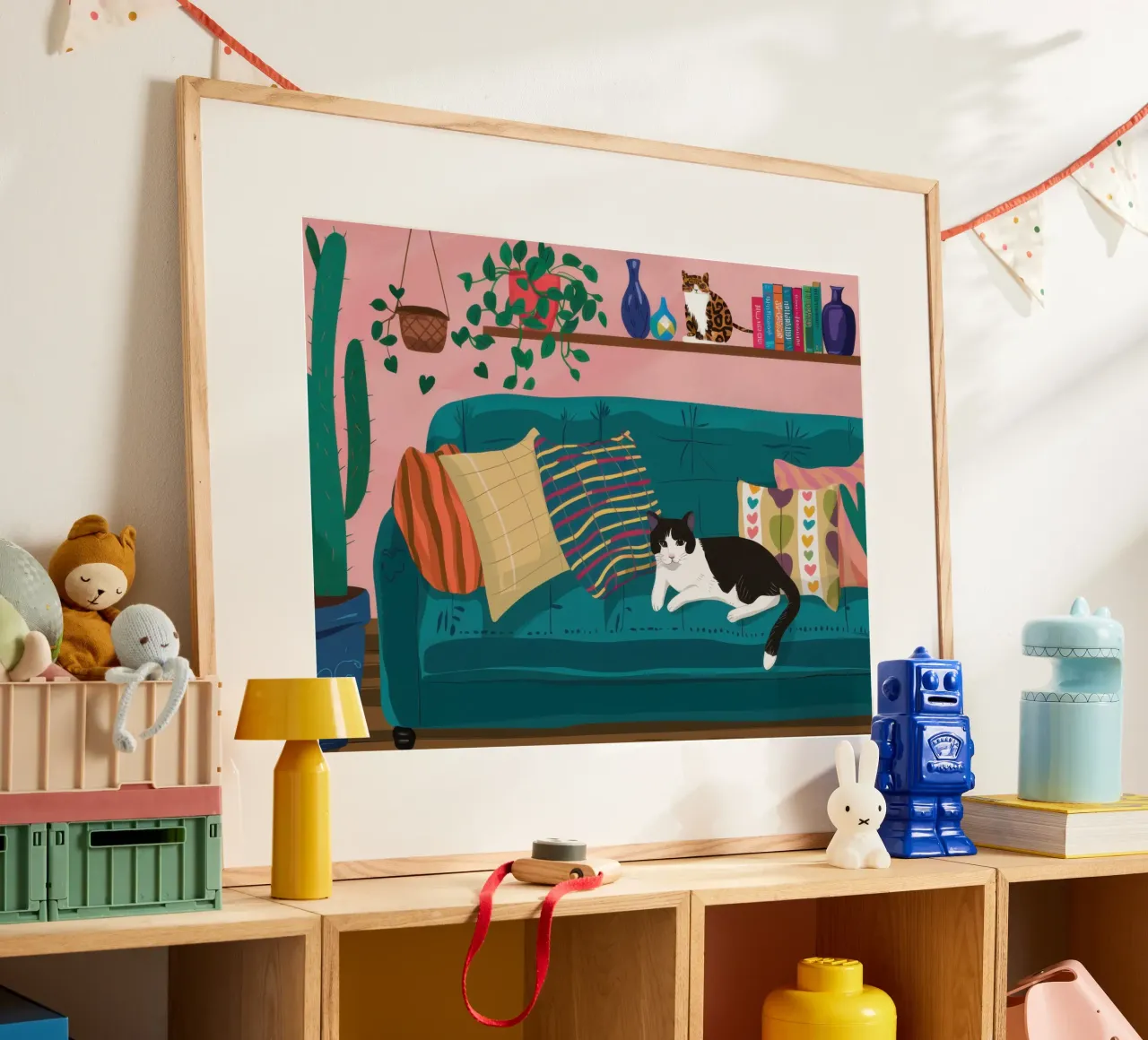 Smaragd Schlummer Heiligtum Poster von Selene Shade