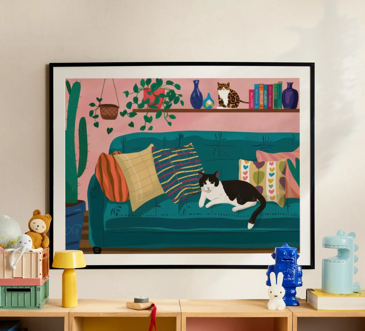 Smaragd Schlummer Heiligtum Poster von Selene Shade