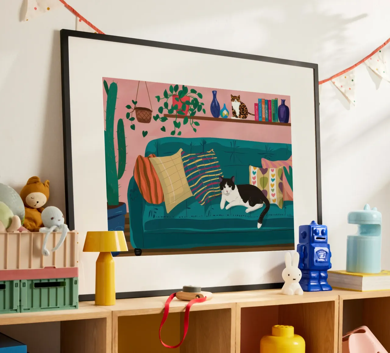 Smaragd Schlummer Heiligtum Poster von Selene Shade