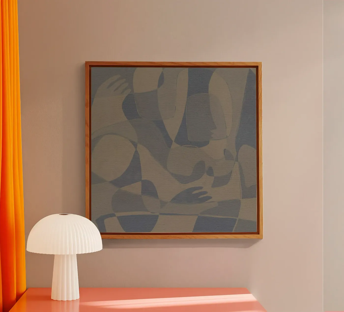 Unfolding 2 acrylic glass by Shatha Al Dafai