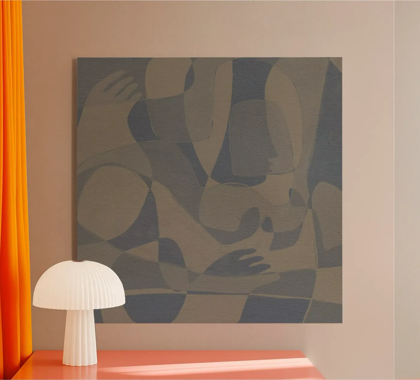 Unfolding 2 acrylic glass by Shatha Al Dafai