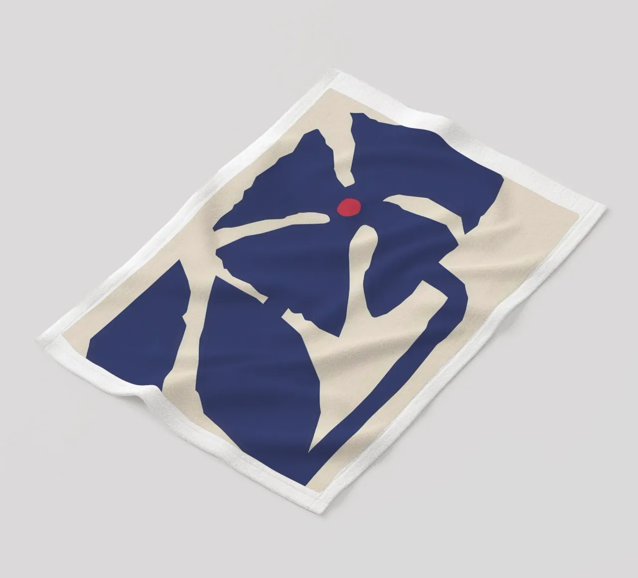 Modulo grafico Bluebell coperta in pile da Irish Strokes
