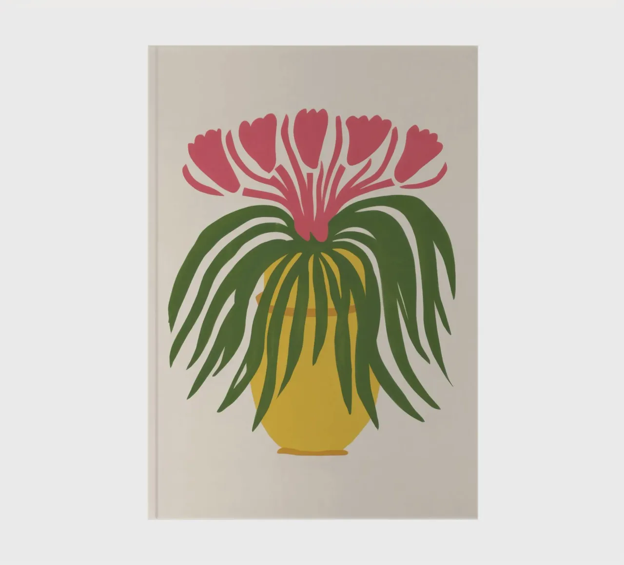 Elegant Bloom Stillness notebook by Selene Shade