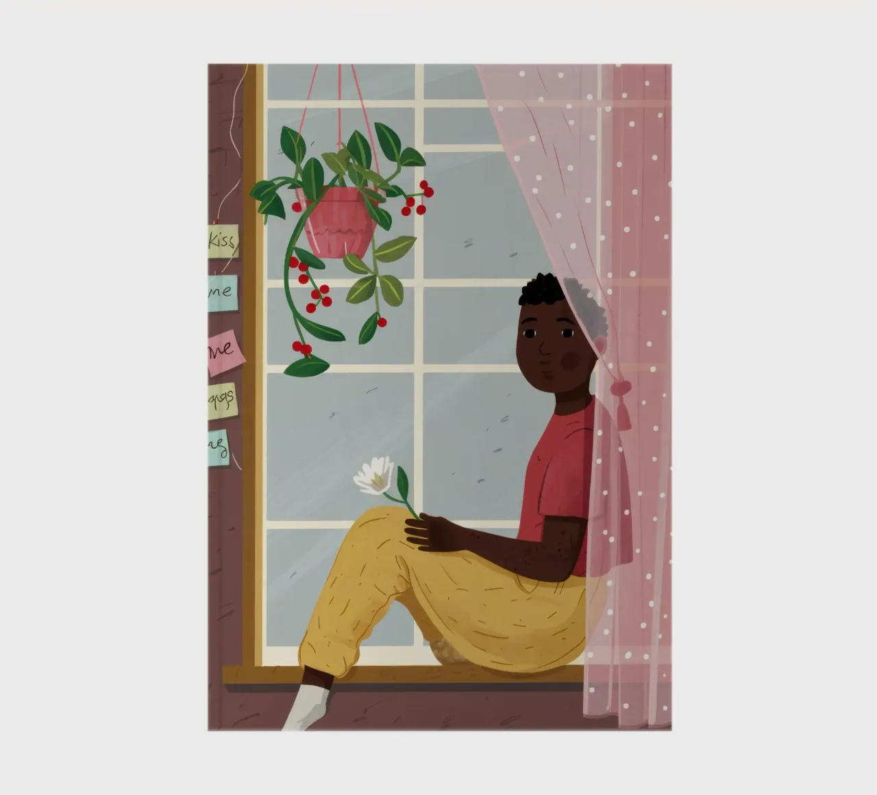 Reading by the Window notebook by Thistle Bloom
