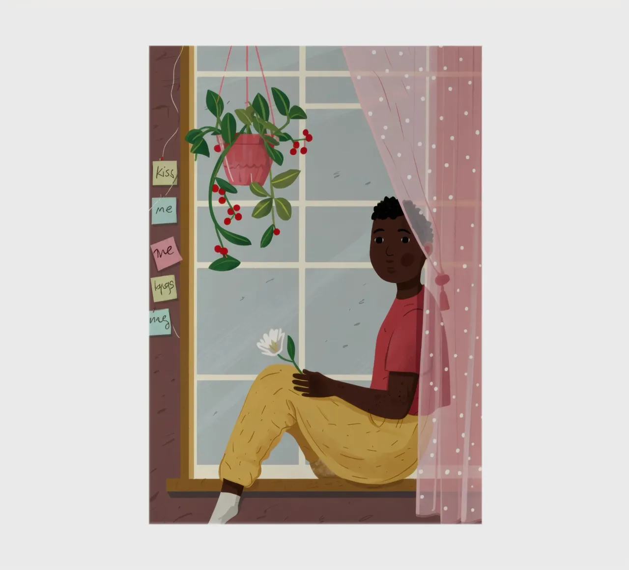 Reading by the Window notebook by Thistle Bloom