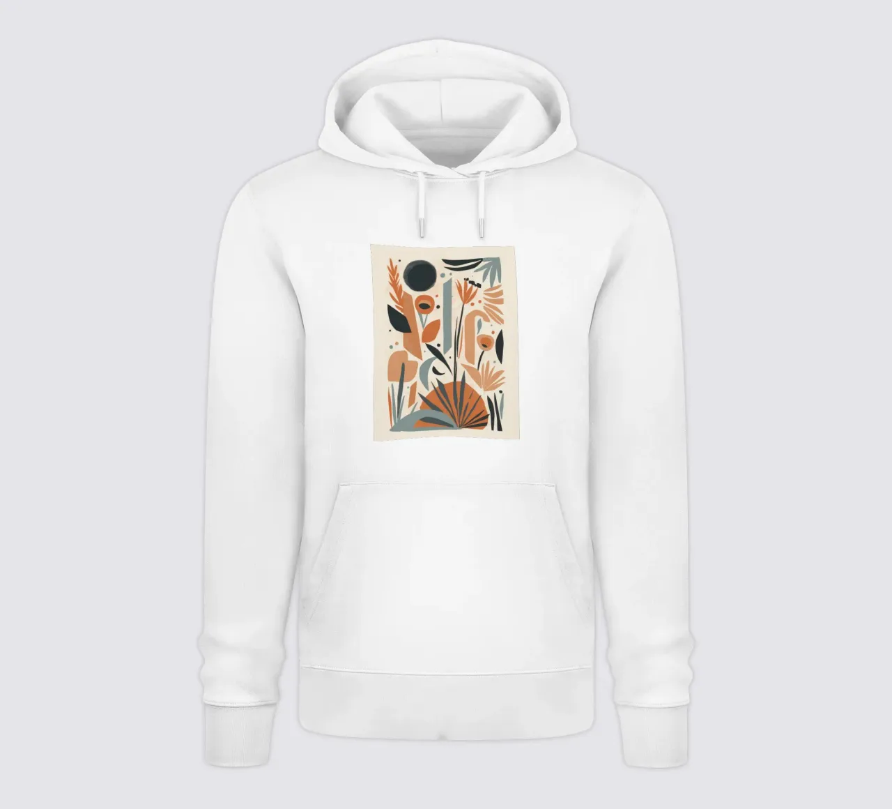 Abstract botanisch array hoodie van Gaia Viesta