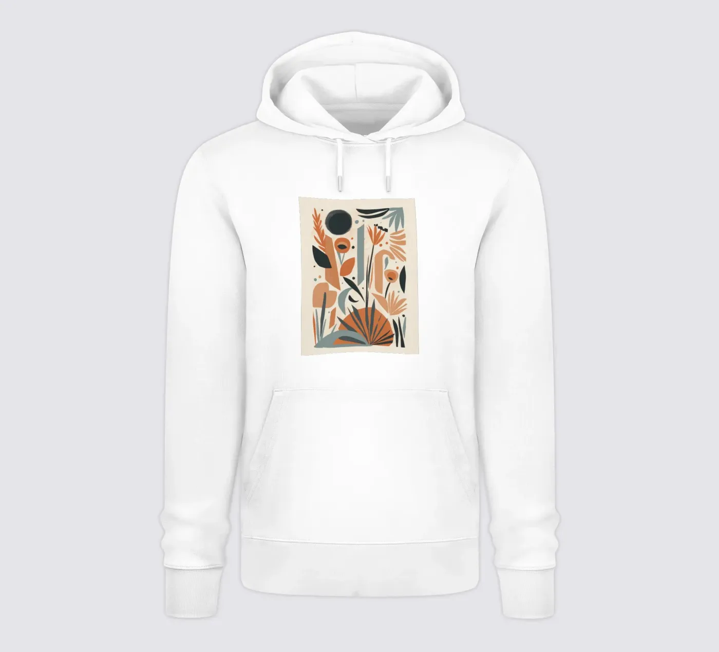 Abstract Botanical Array hoodie by Gaia Viesta