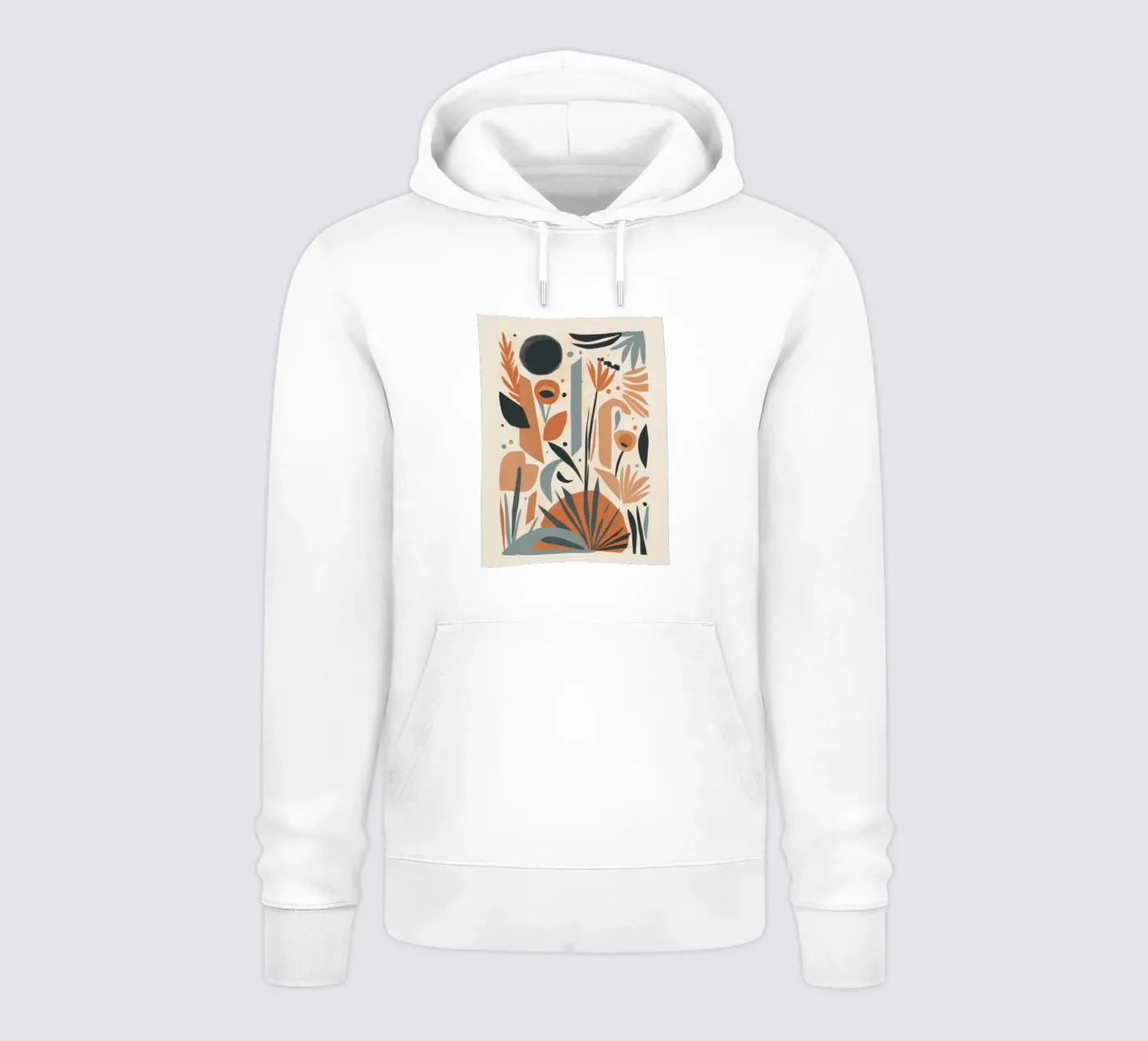 Abstract botanisch array hoodie van Gaia Viesta