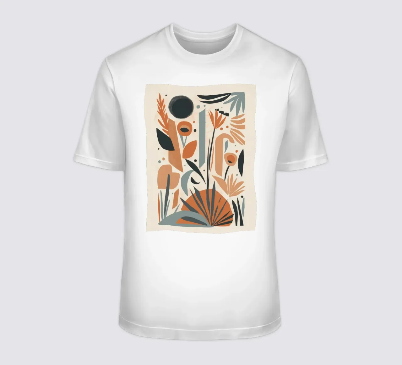 Abstract Botanical Array t-shirt by Gaia Viesta