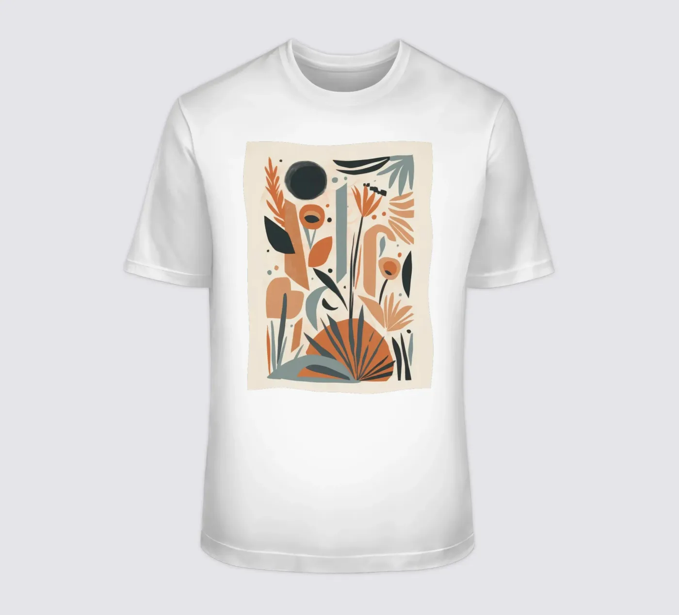 Schiera botanica astratta t-shirt da Gaia Viesta