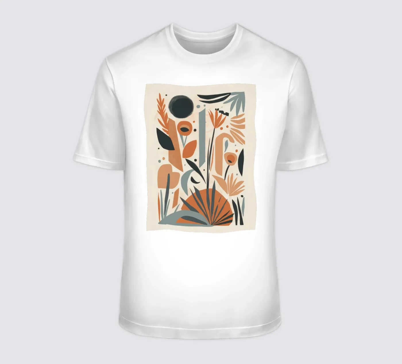 Abstract Botanical Array t-shirt da Gaia Viesta