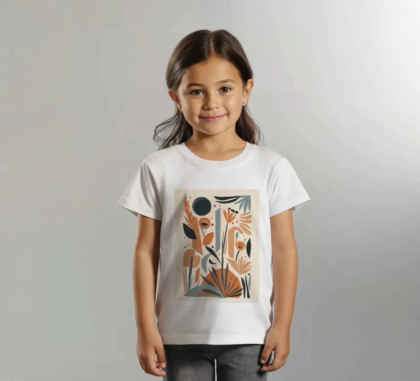 Abstract Botanical Array Kinder T-Shirt von Gaia Viesta