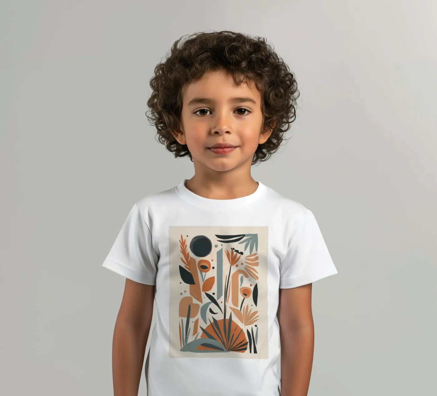 Abstract Botanical Array t-shirt bambini da Gaia Viesta