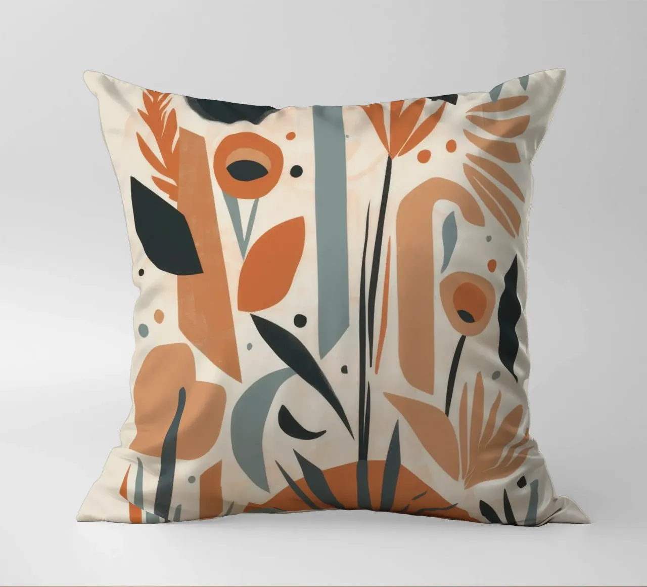 Abstract Botanical Array decorative cushion by Gaia Viesta