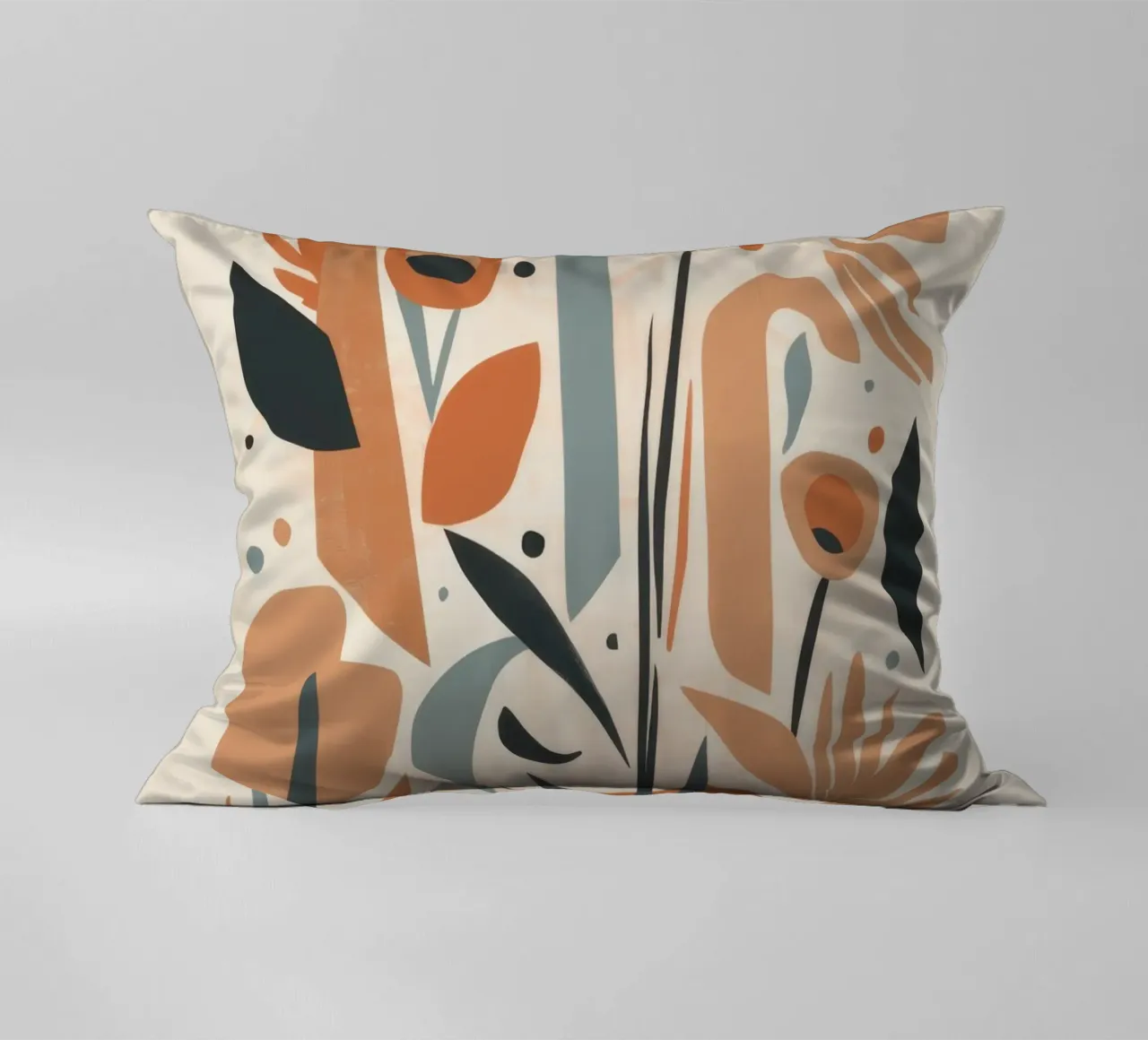 Abstract Botanical Array decorative cushion by Gaia Viesta