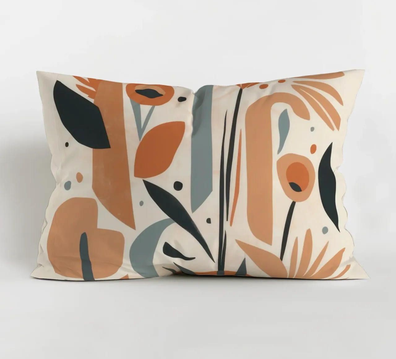 Abstract Botanical Array decorative cushion by Gaia Viesta