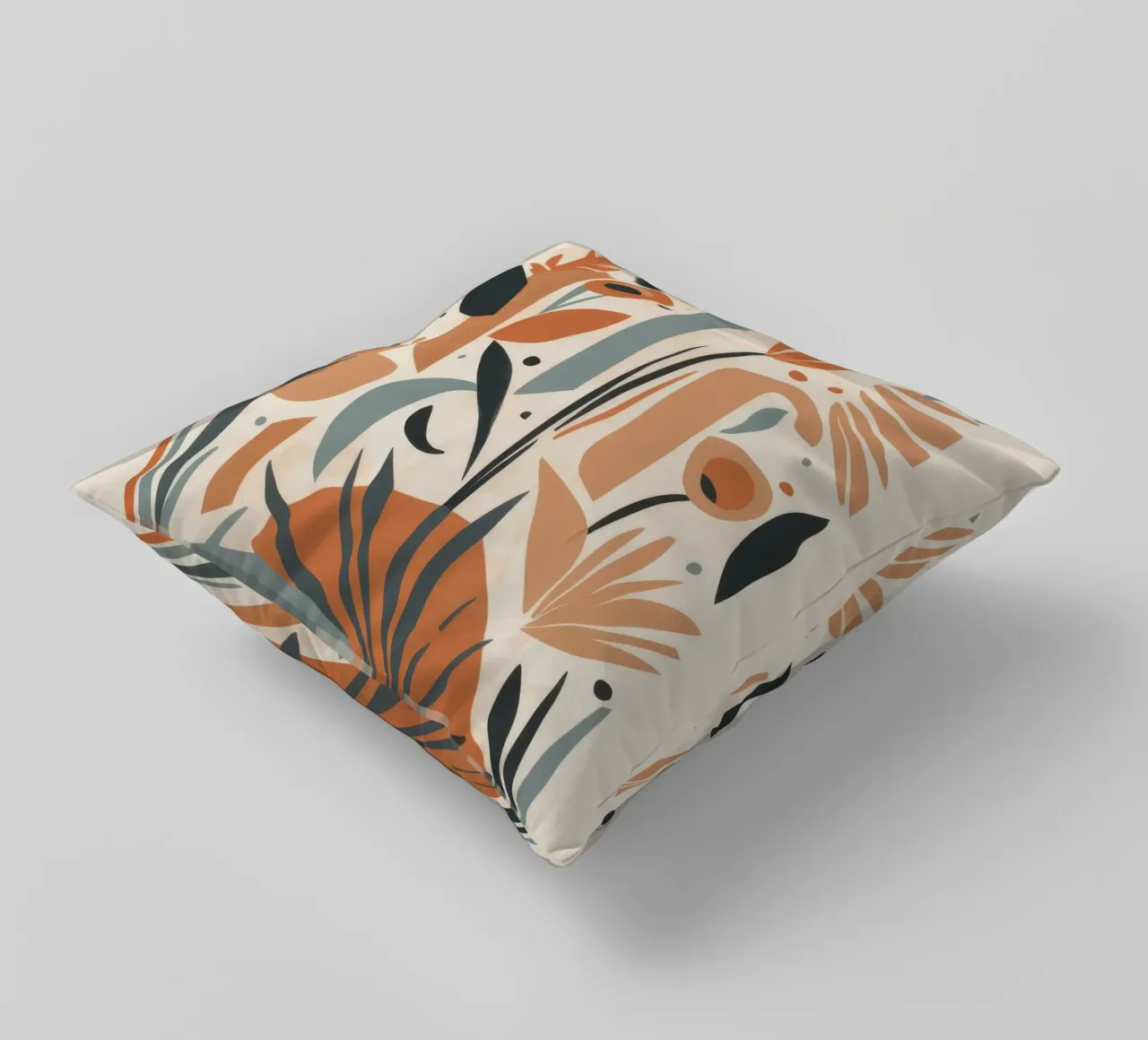 Abstract Botanical Array decorative cushion by Gaia Viesta