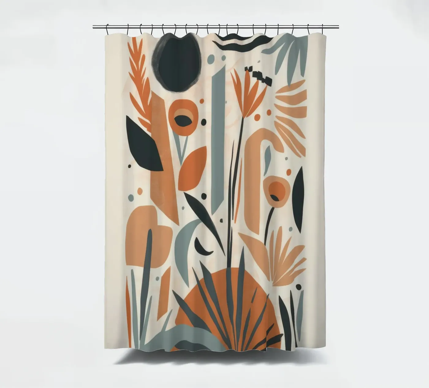 Abstract Botanical Array Duschvorhang von Gaia Viesta