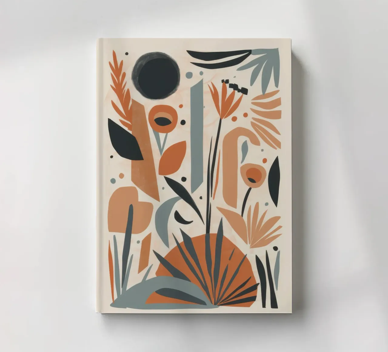 Abstract Botanical Array notebook by Gaia Viesta